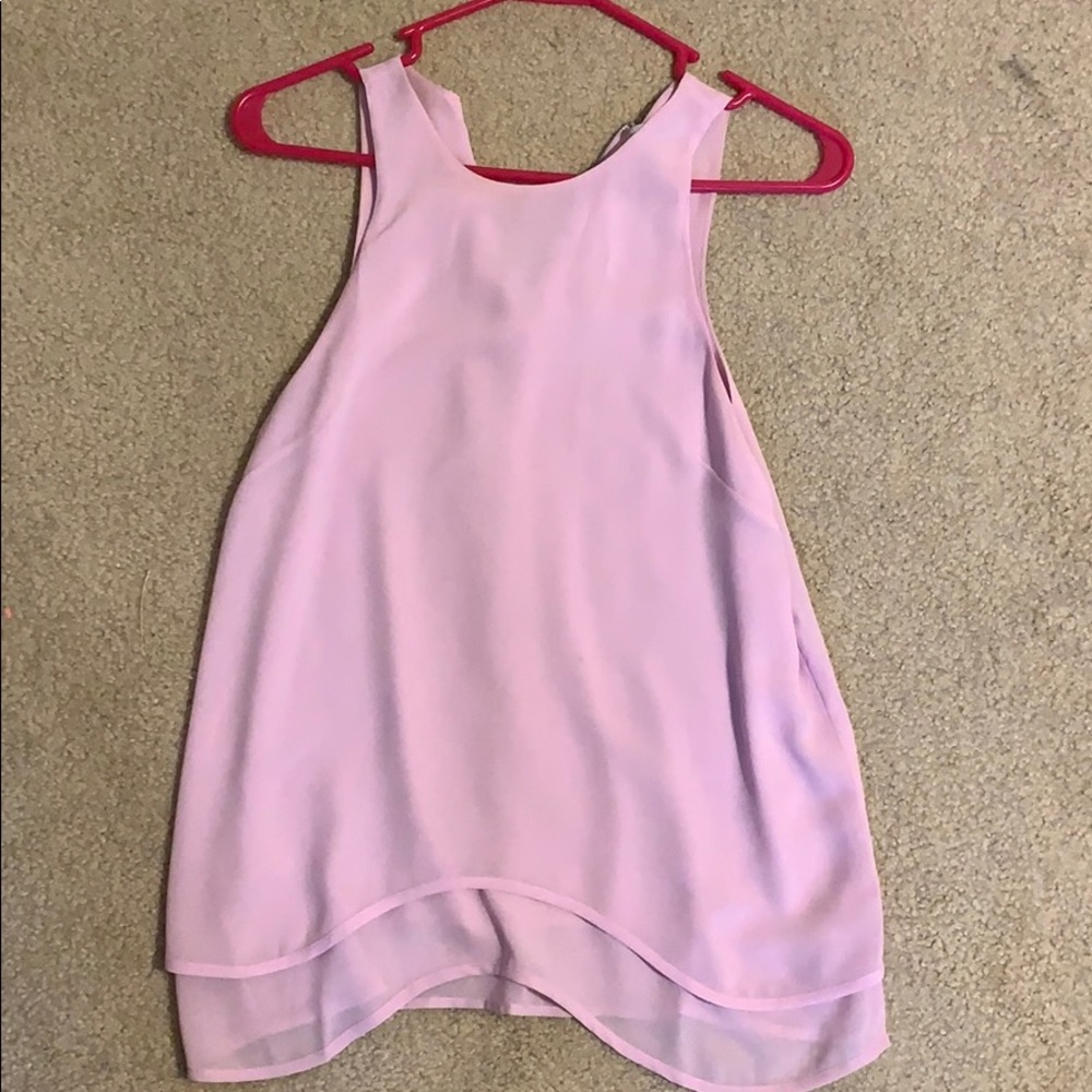 Naked Zebra Pink tank top